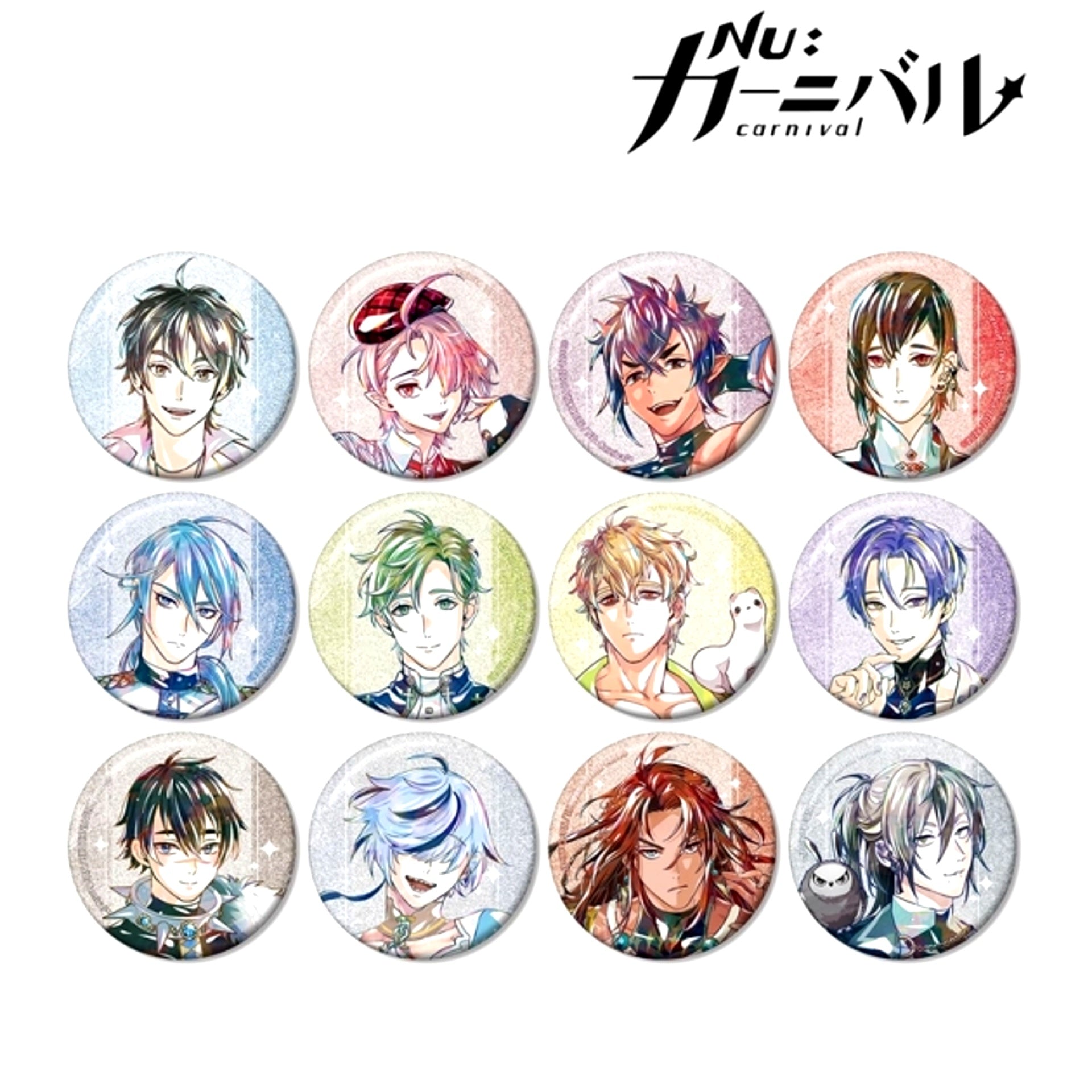 NU: Carnival Trading Ani-Art Glitter Can Badge [NEW]