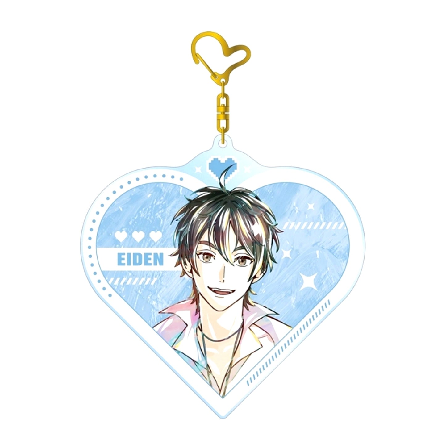 NU: Carnival Eight Ani-Art BIG Acrylic Keychain [NEW]