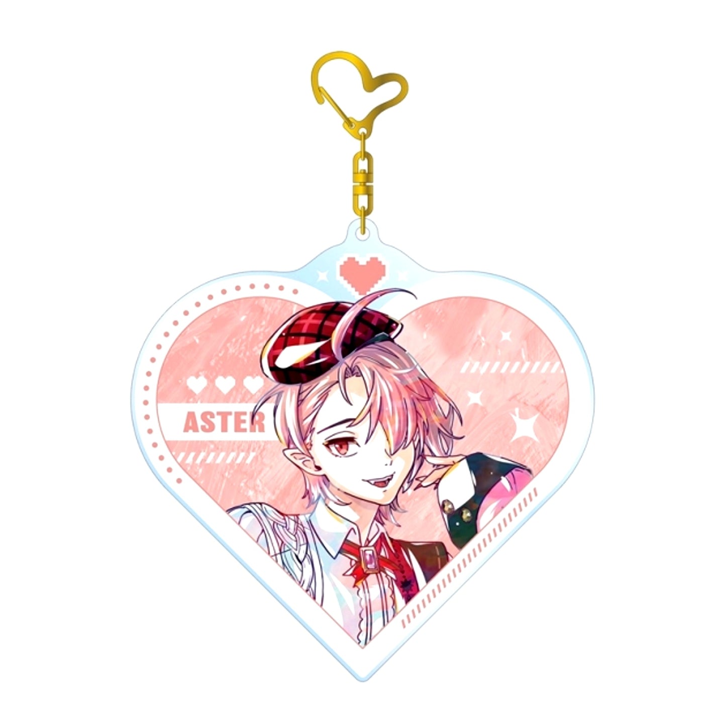 NU: Carnival Aster Ani-Art Big Acrylic Keychain [NEW]