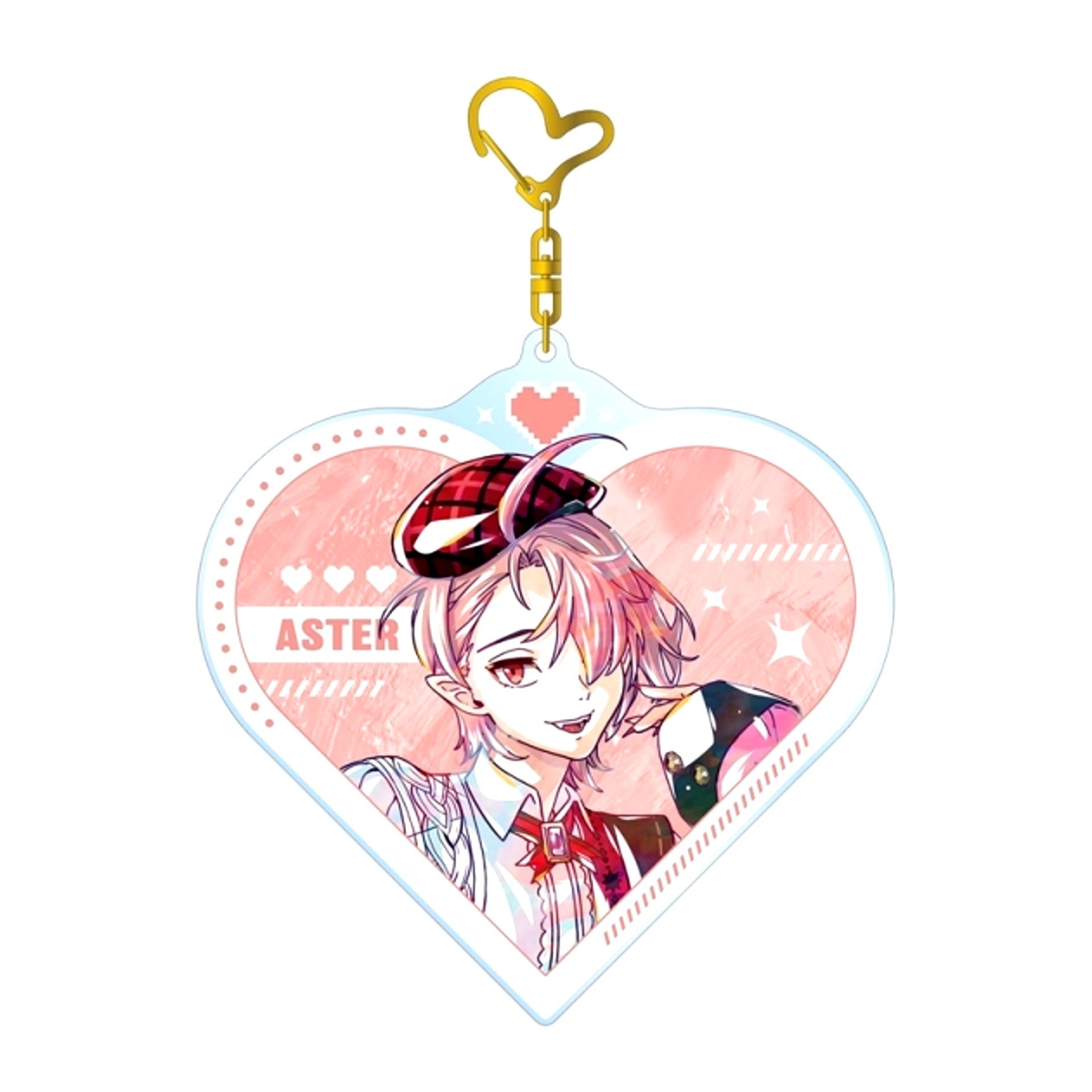NU: Carnival Aster Ani-Art Big Acrylic Keychain [NEW]