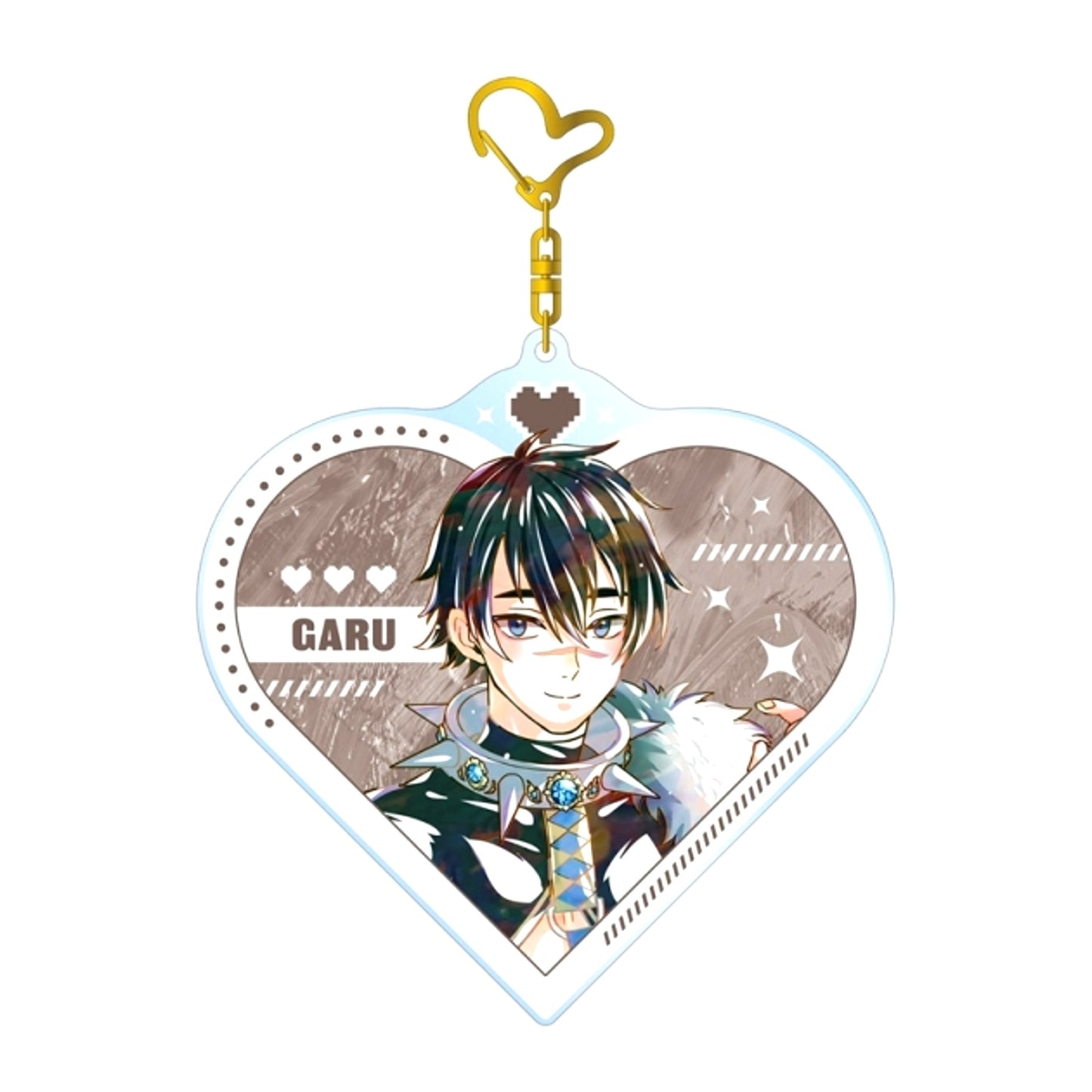NU: Carnival Garu Ani-Art BIG Acrylic Keychain [NEW]