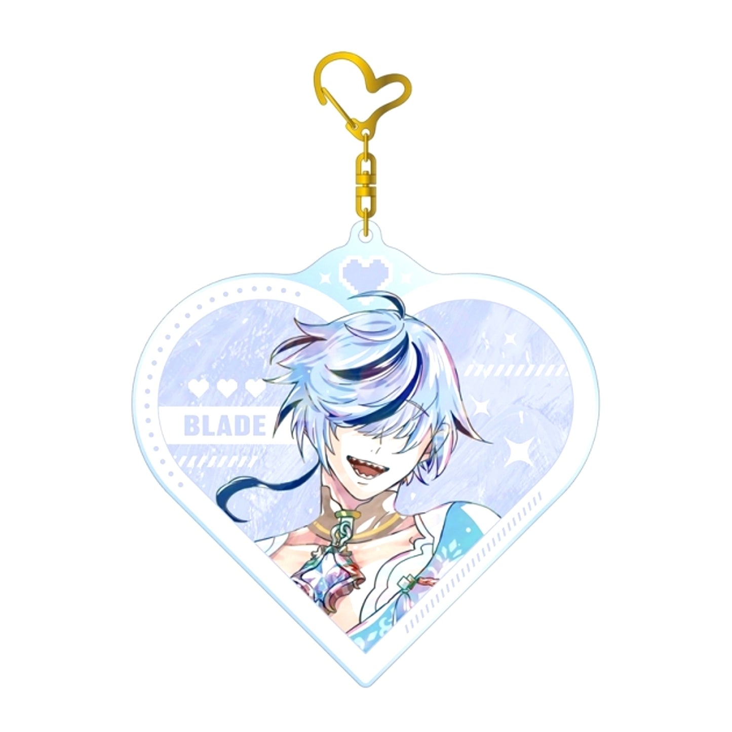 NU: Carnival Blade Ani-Art BIG Acrylic Keychain [NEW]