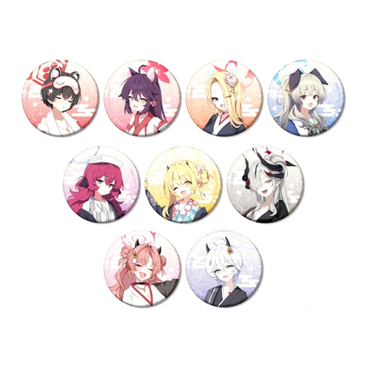 Blue Archive Trading Glitter Button Goods - Bache with with Benefits Bonus [NEW]
