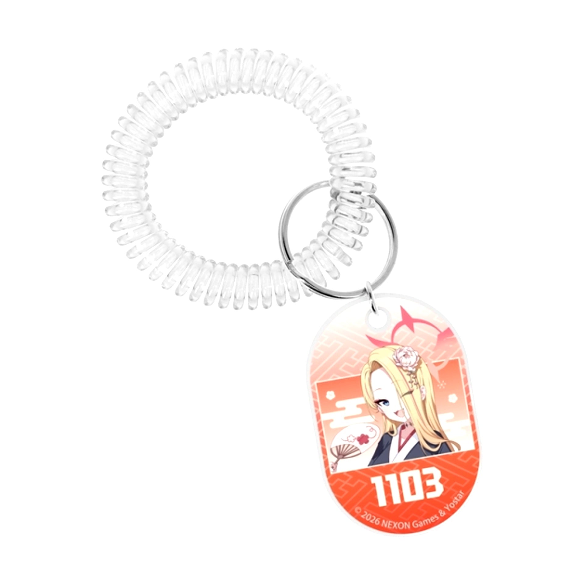 Blue Archive Feena Locker Key Style Acrylic Keychain Goods - Keychain [NEW]