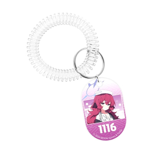 Blue Archive Iroha Locker Key Style Acrylic Keychain [NEW]