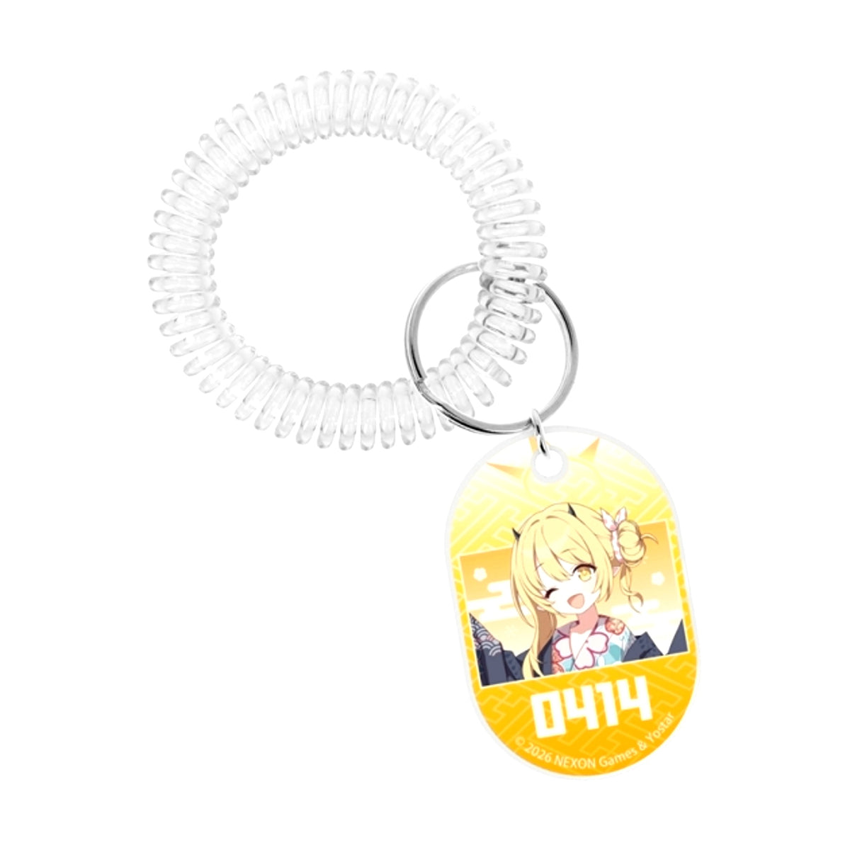 Blue Archive Ibuki Locker Key Style Acrylic Keychain [NEW]