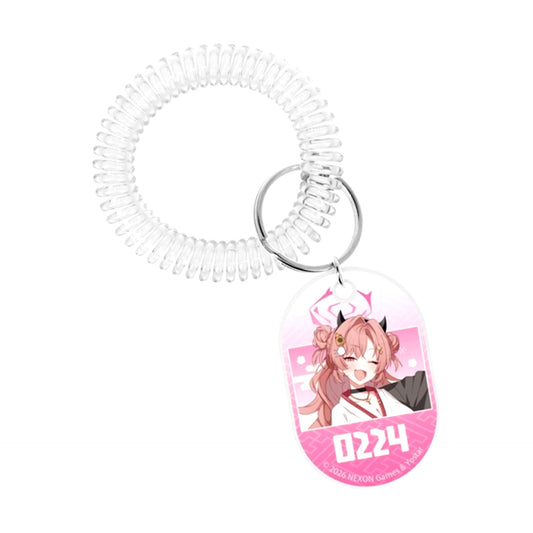 Blue Archive Kirara Locker Key Style Acrylic Keychain [NEW]