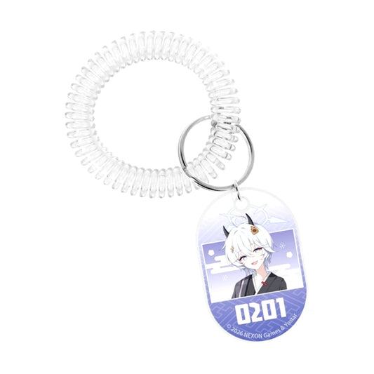 Blue Archive Erica Locker Key Style Acrylic Keychain Goods - Keychain [NEW]