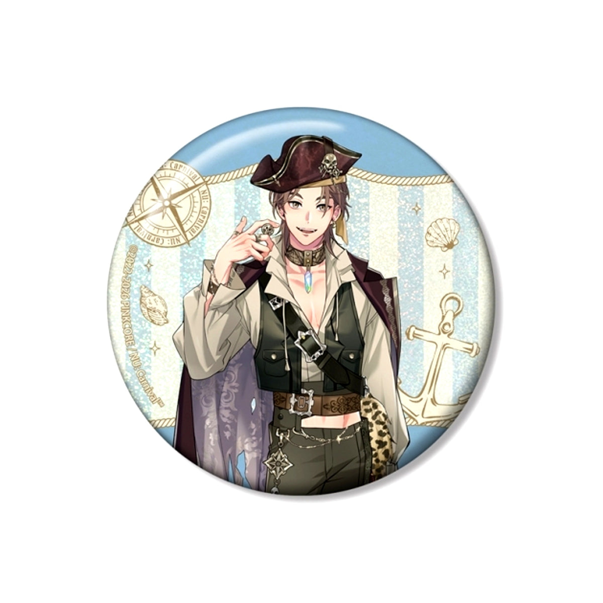 NU: Carnival Eight Rondo of the Mist ver. 75mm Hologram Can Badge [NEW]