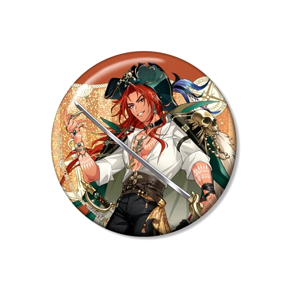 NU: Carnival Dante Rondo of the Mist ver. 75mm Hologram Can Badge [NEW]