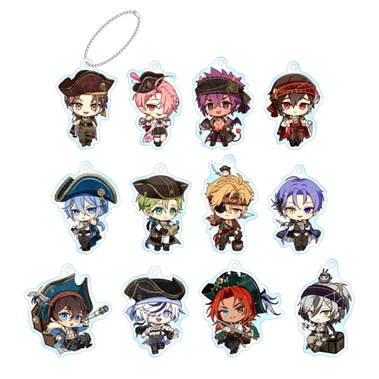 NU: Carnival Trading Chibi Character Pirate ver. Acrylic Keychain [NEW]