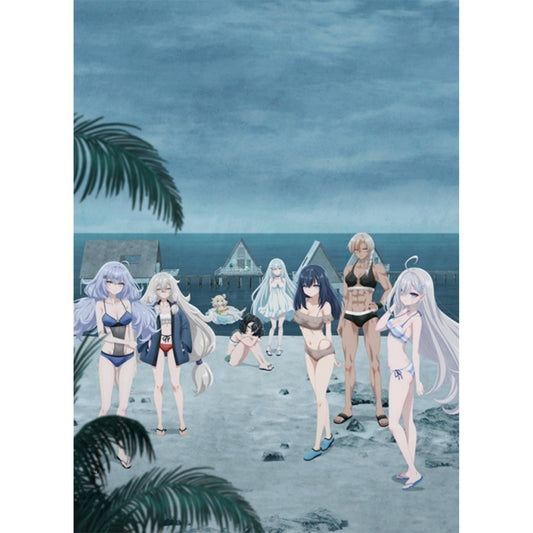 Playing Death Games to Put Food on the Table The Movie 44:CLOUDY BEACH (Regular Edition) Blu-ray Animate Limited Set [NEW]