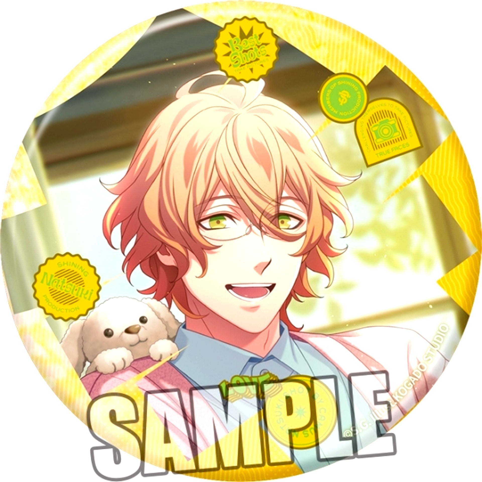 Uta no Prince-sama Big Hologram Can Badge Best Shots from Everyday Life Ver. "Natsuki Shinomiya" [NEW]