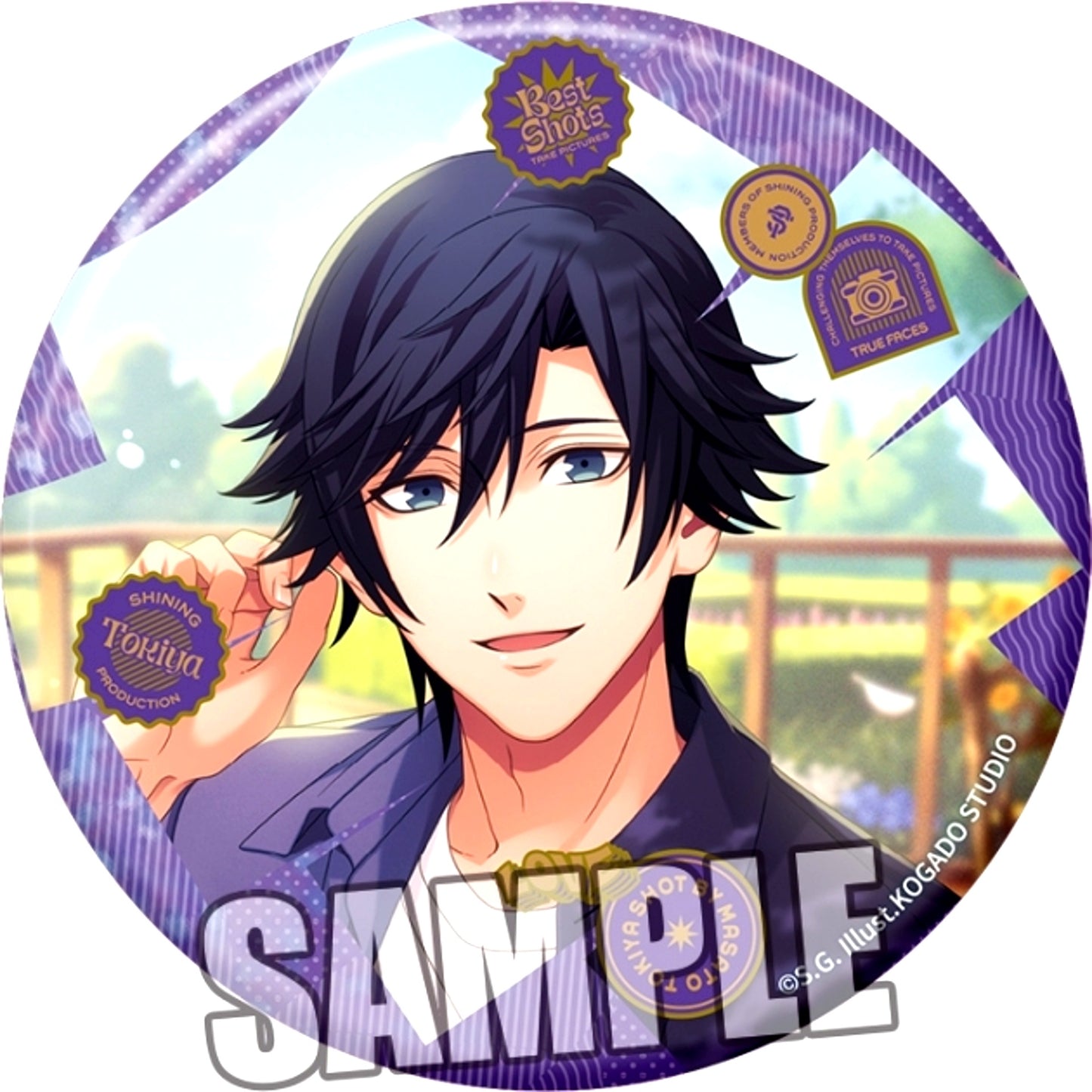 Uta no Prince-sama Big Hologram Can Badge Best Shots from Everyday Life Ver. "Tokiya Ichinose" [NEW]