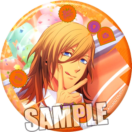 Uta no Prince-sama Big Hologram Can Badge Best Shots from Everyday Life Ver. "Ren Jinguji" [NEW]