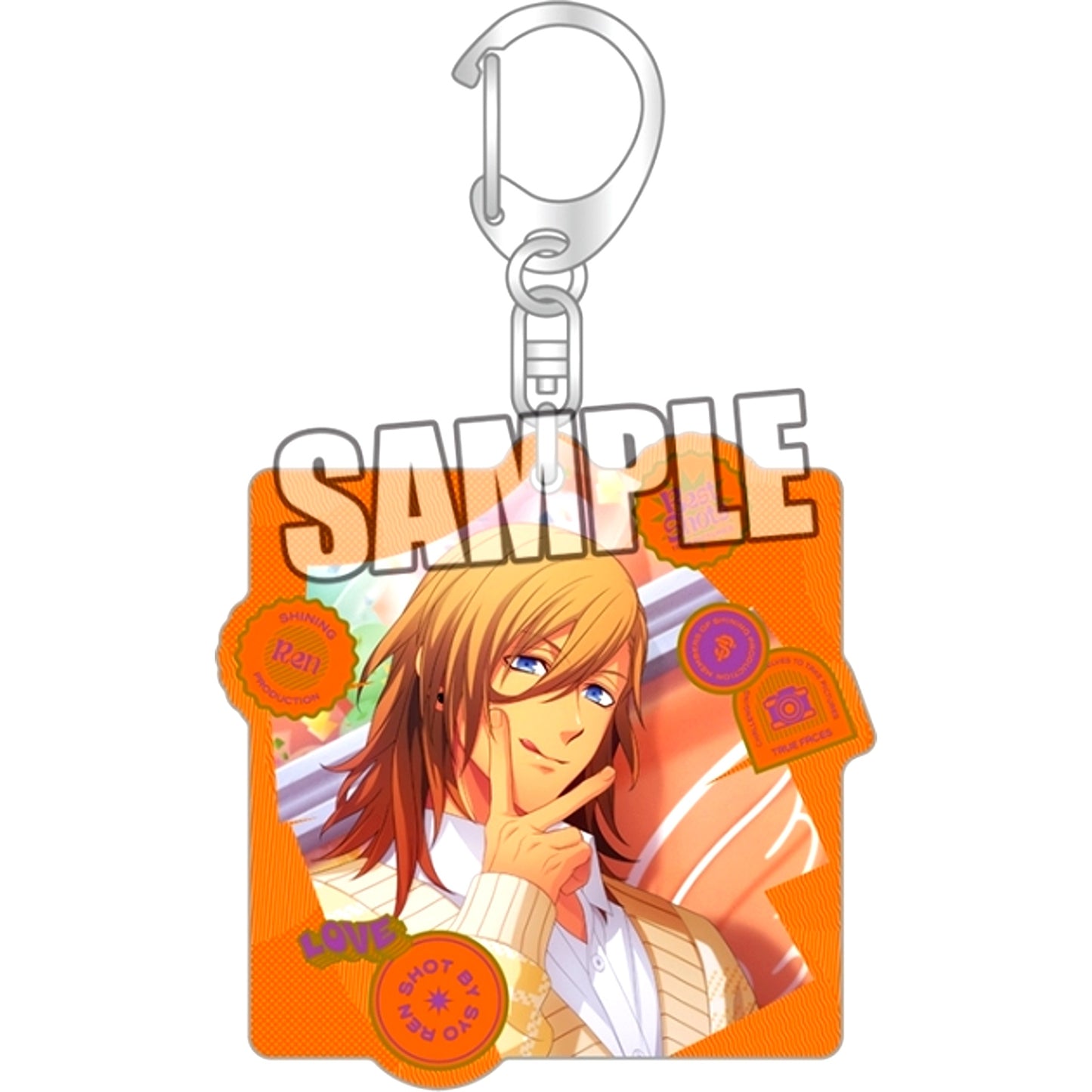 Uta no Prince-sama Layered Acrylic Keychain Best Shots from Everyday Life Ver. "Ren Jinguji" [NEW]