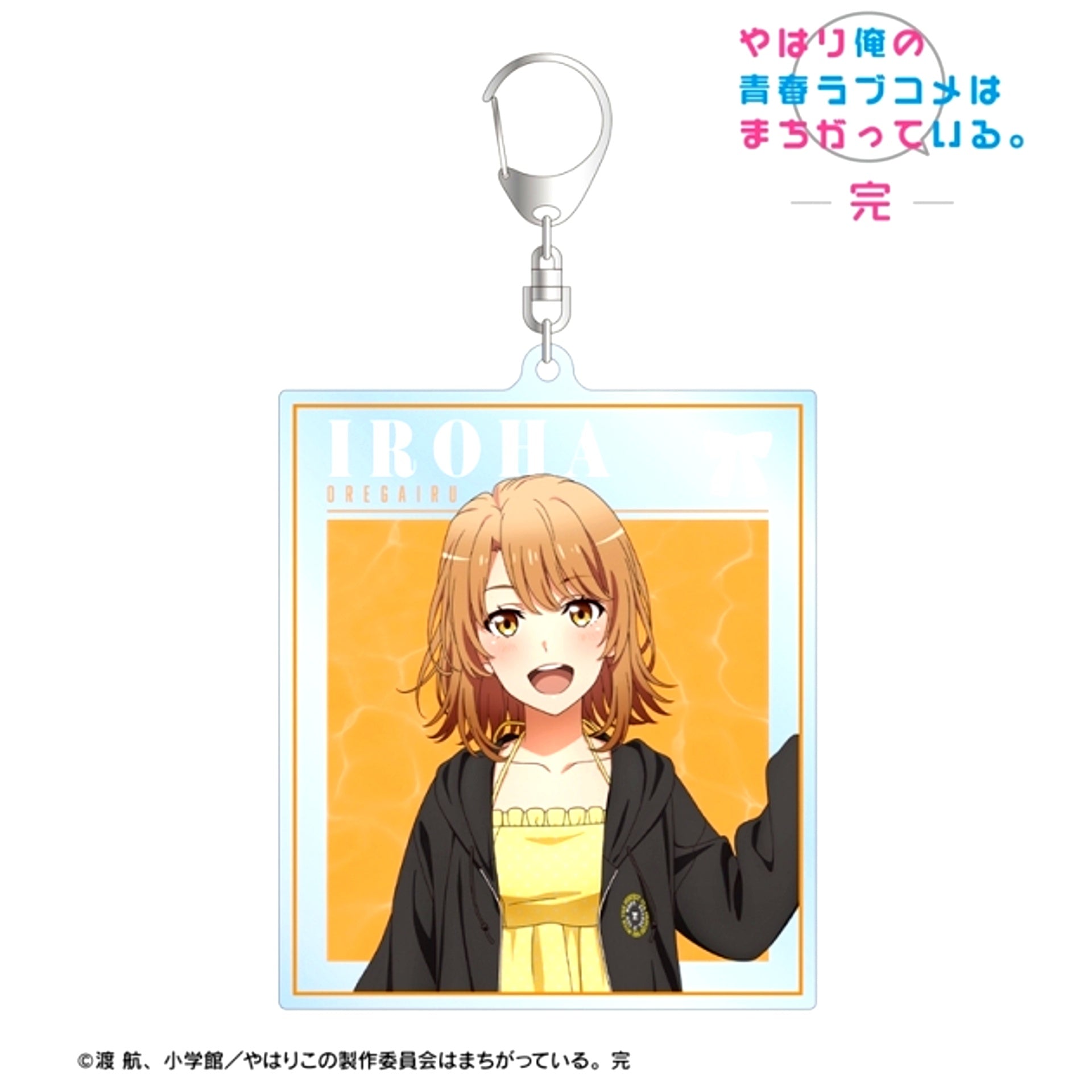 My Teen Romantic Comedy SNAFU Climax! arti-mate BIG Acrylic Keychain Iroha Isshiki Newly Drawn Swimsuit ver. (Animate Limited) [NEW]