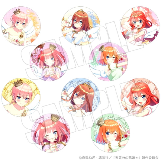The Quintessential Quintuplets* Trading Can Badge <Valentine Bullet> [NEW]