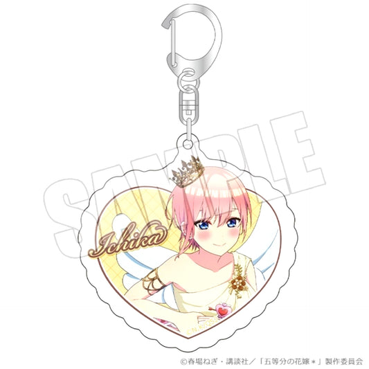 The Quintessential Quintuplets* Heart-Shaped Acrylic Keychain <Valentine Bullet Ichika> [NEW]