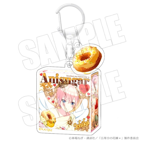 The Quintessential Quintuplets* Donut Package Keychain <Valentine Bullet Ichika> [NEW]