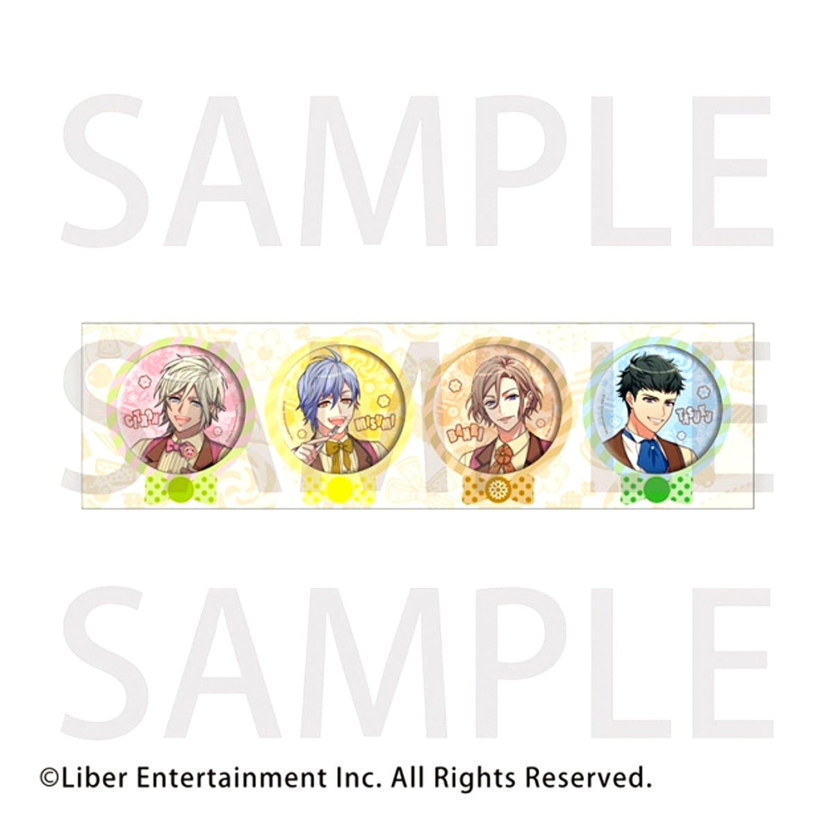 A3! (Made-to-Order / Simultaneous Online Sale) Can Badge Set Sweets ver. Vol.5 (animate Cafe) [NEW]