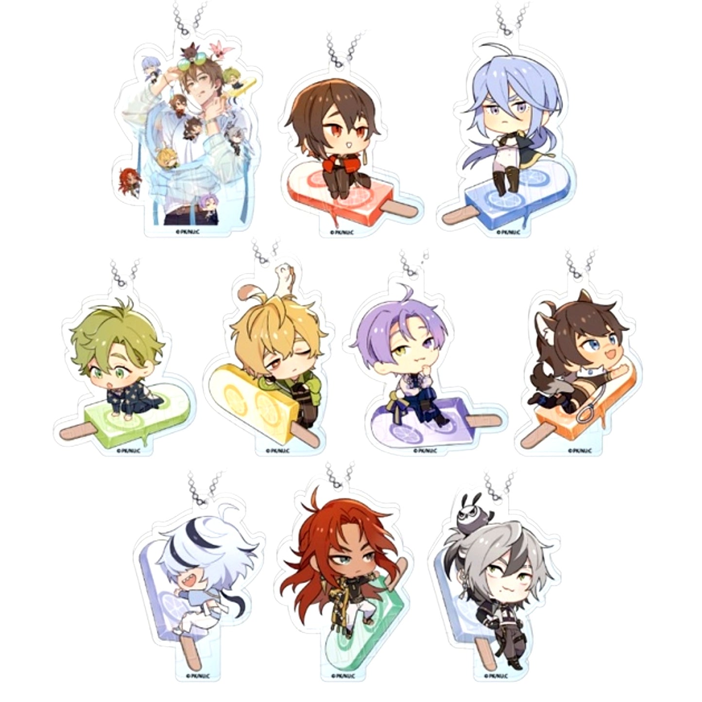 NU: Carnival Trading Acrylic Charm <Ice Candy ver.> (Animate Limited) (Reissue) [NEW]