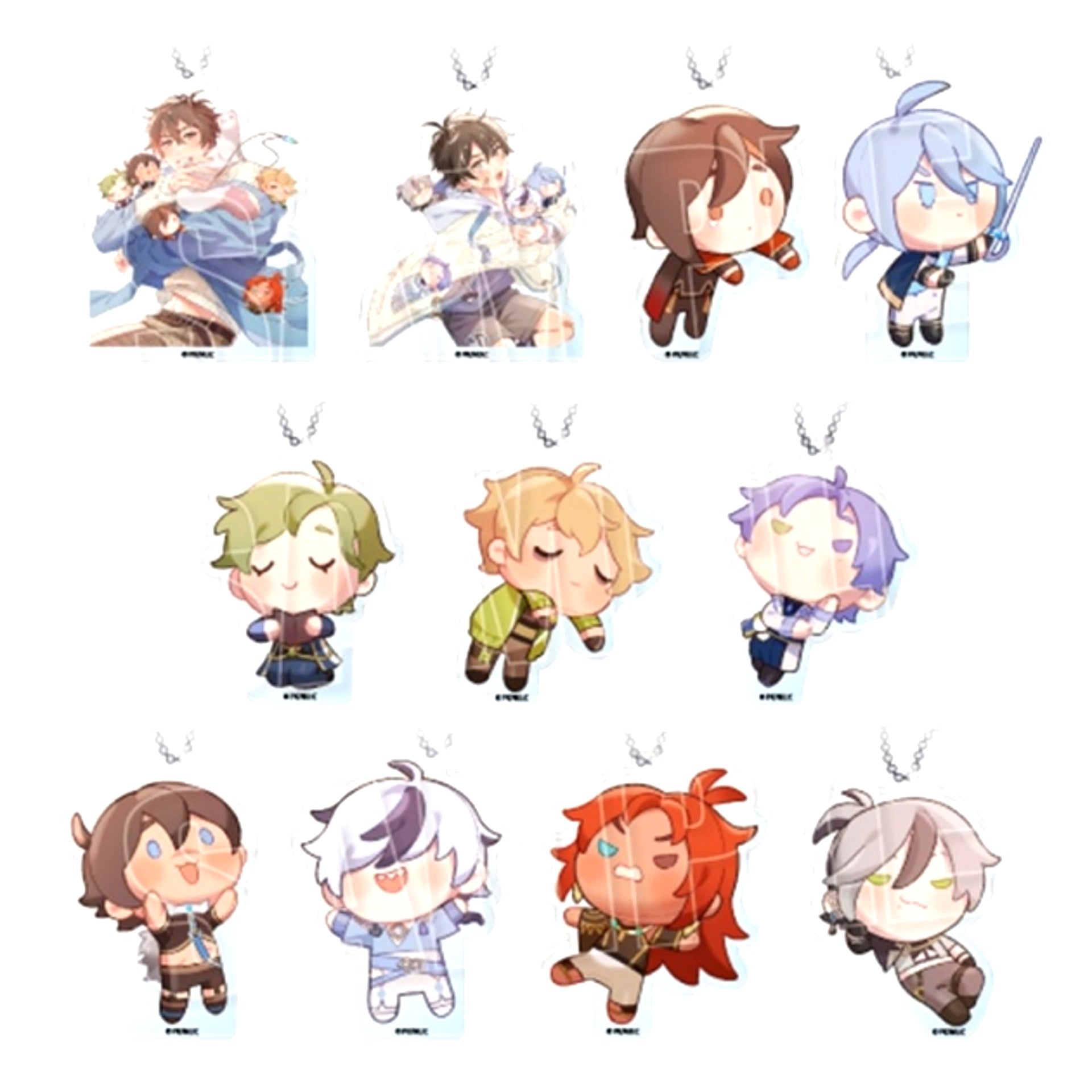 NU: Carnival Trading Acrylic Charm <With Plushie ver.> (Animate Limited) (Reissue) [NEW]