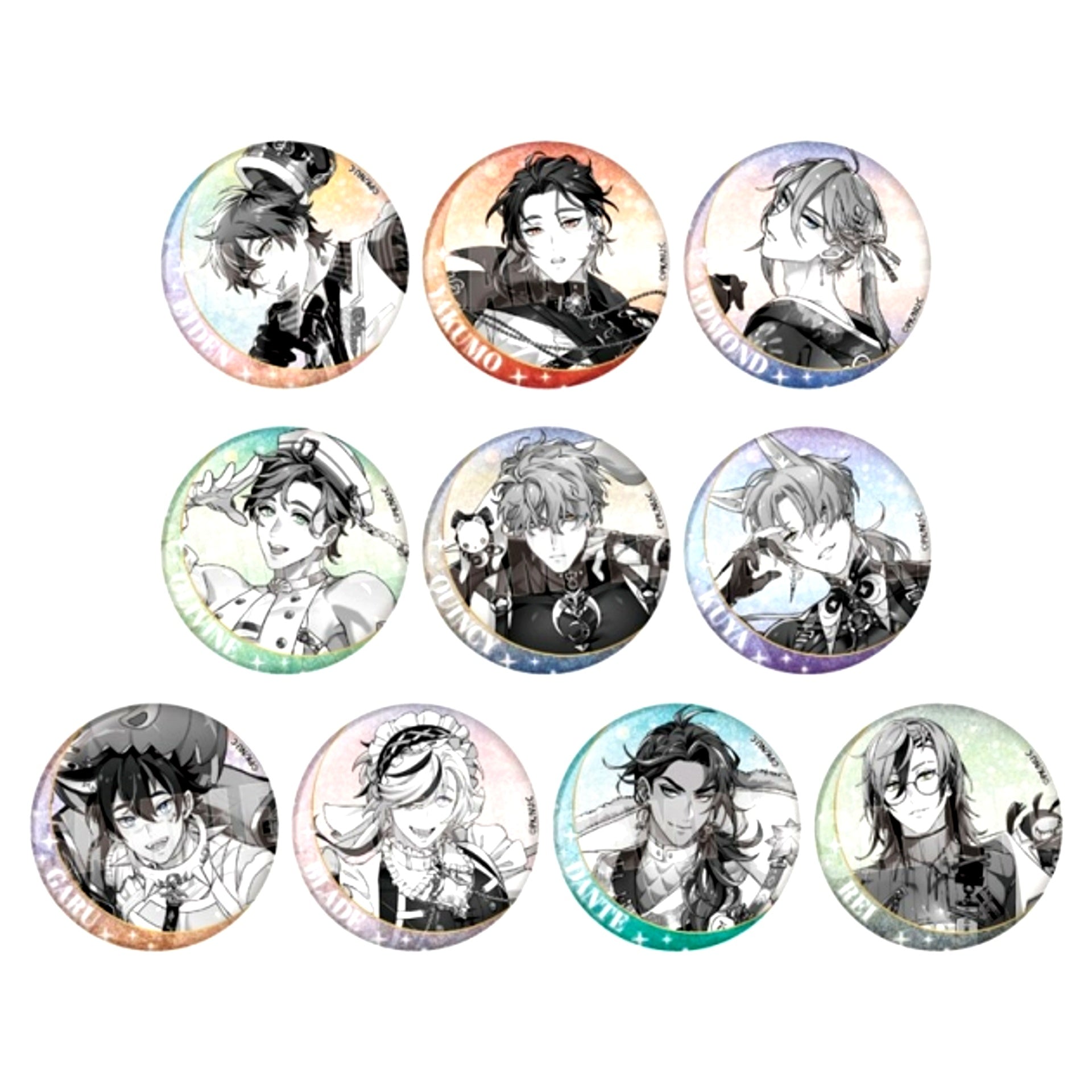 NU: Carnival Trading Holo EYE Can Badge vol.3 (Animate Limited) (Reissue) [NEW]