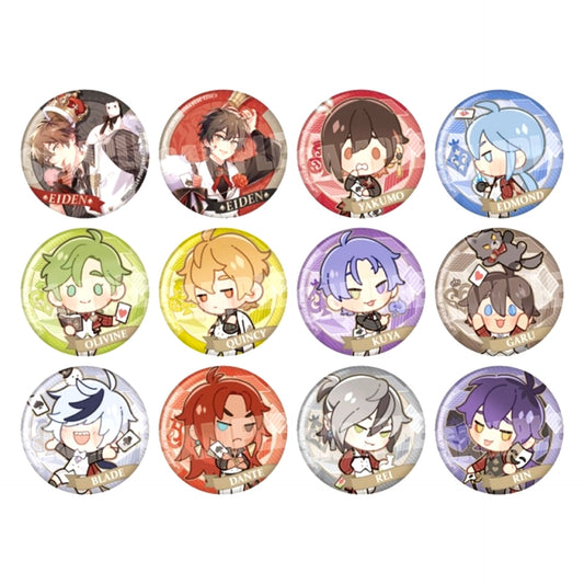 NU: Carnival Trading Can Badge (Playing Card ver.) Animate Limited (Reissue) [NEW]