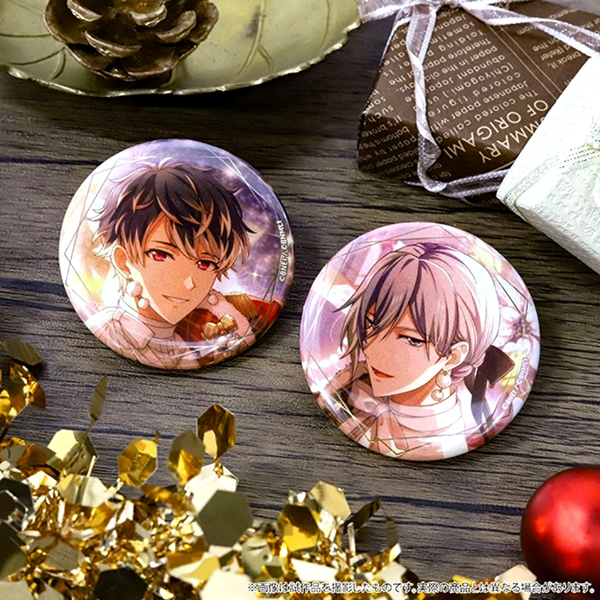 IDOLiSH7 Button Set /Dazzling Winter Village Goods - Badge [NEW]