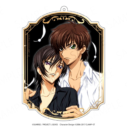 Code Geass: Lelouch of the Rebellion Acrylic Charms Lelouch & Suzaku A Goods - Charm Resale [NEW]
