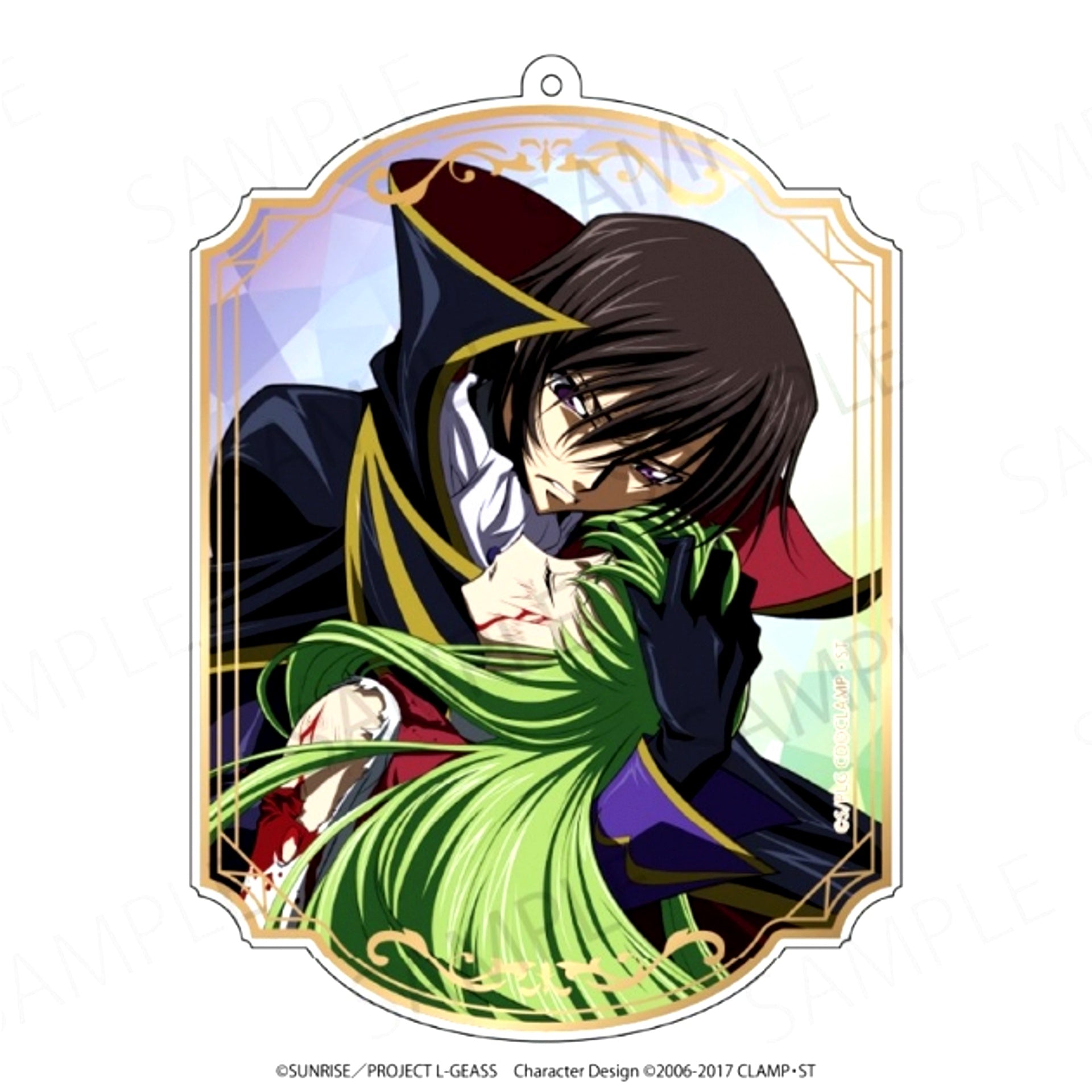Code Geass: Lelouch of the Rebellion Acrylic Charms Lelouch &C.C. Goods - Charm Resale [NEW]