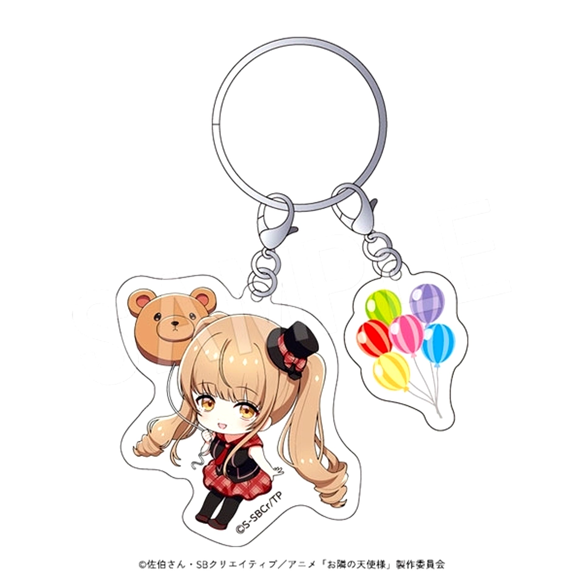 The Angel Next Door Spoils Me Rotten 2 2-Piece Acrylic Keychain Circus ver. [NEW]