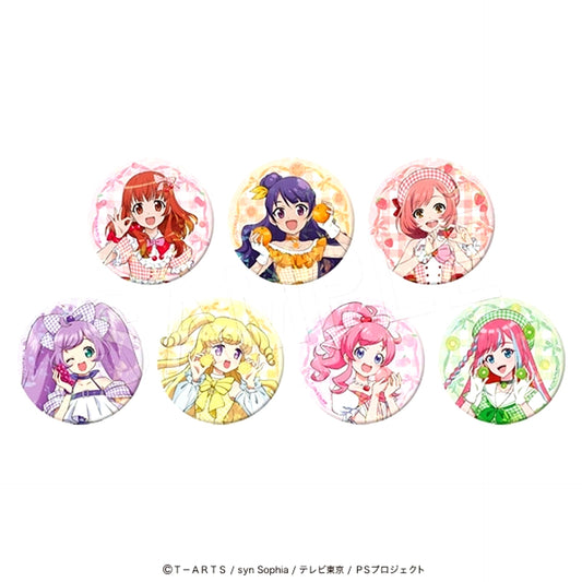 Pretty Series Trading Holologram Button Fruits gingham ver. Goods - Bache [NEW]