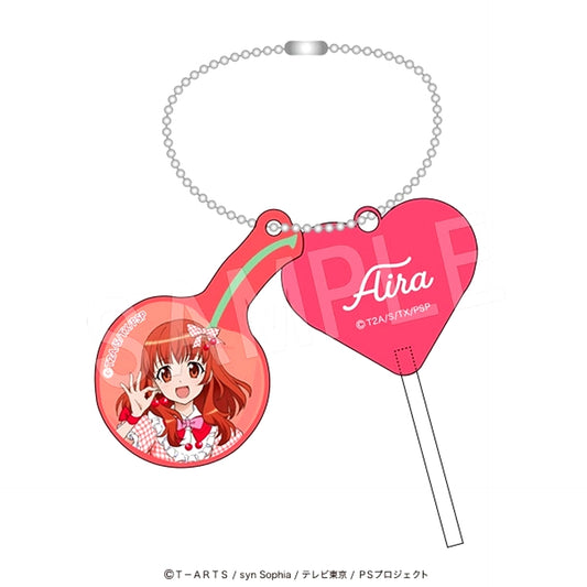 Pretty Series Heart Candy Keychain Fruits gingham ver. Aira Harune Goods - Keychain [NEW]