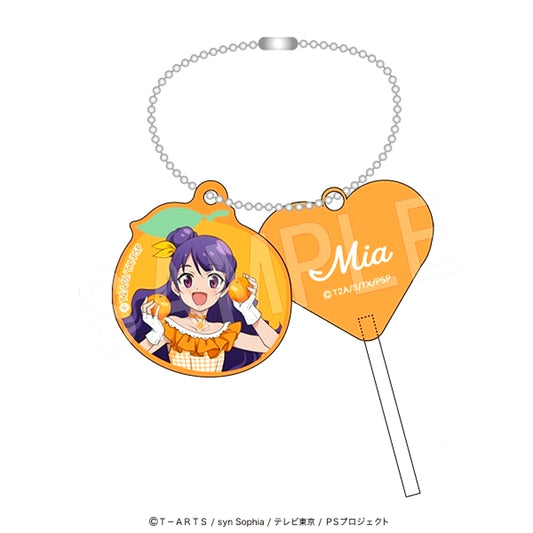 Pretty Series Heart Candy Keychain Fruits gingham ver. Mia Ageha Goods - Keychain [NEW]