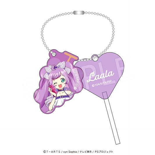 Pretty Series Heart Candy Keychain Fruits gingham ver. Laala Manaka Goods - Keychain [NEW]