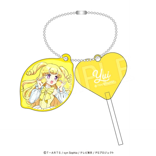 Pretty Series Heart Candy Keychain Fruits gingham ver. Yui Yumekawa Goods - Keychain [NEW]