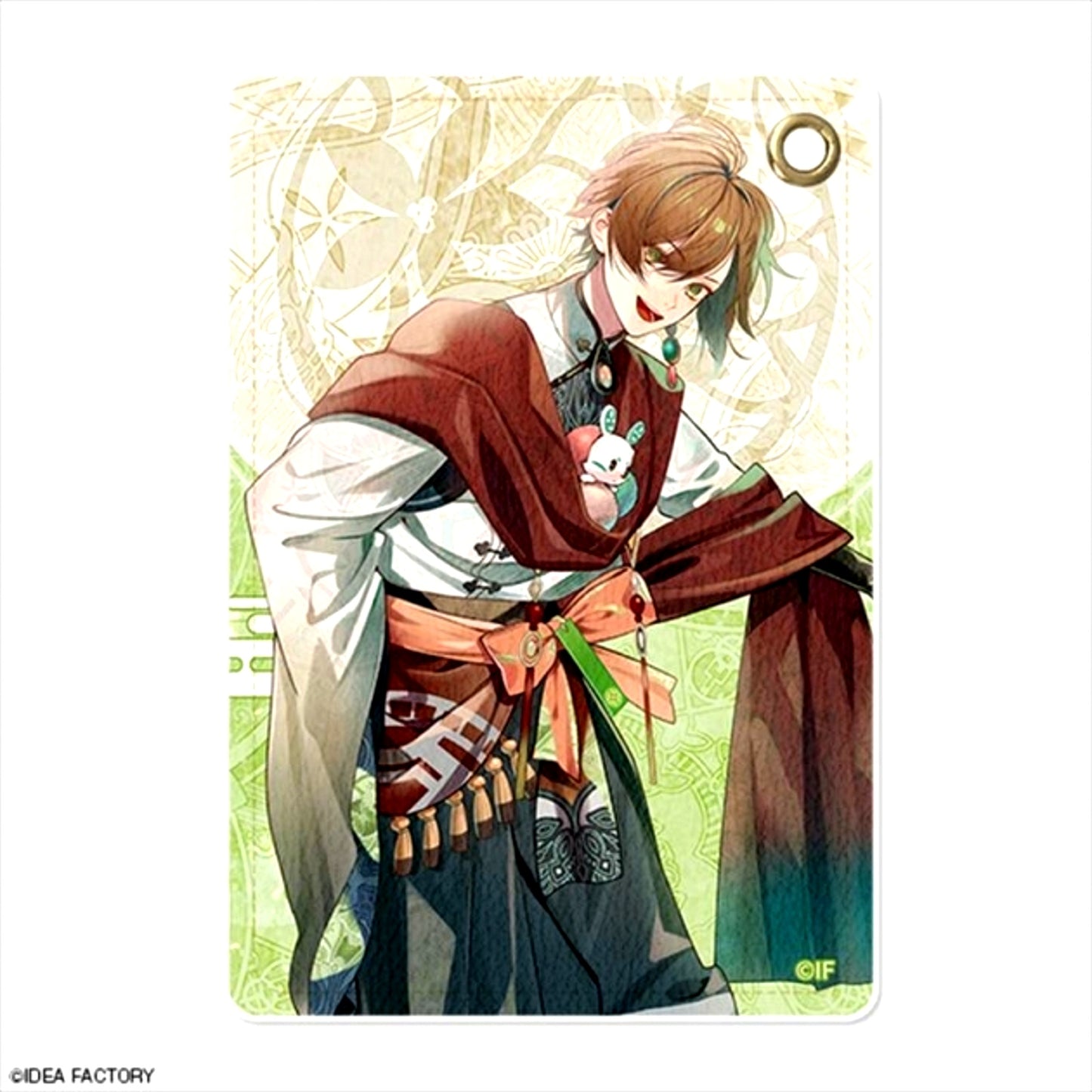Olympia Soiree Catharsis Leather Pass Case Design 04 (Shiro Tokisada Amakusa) [NEW]