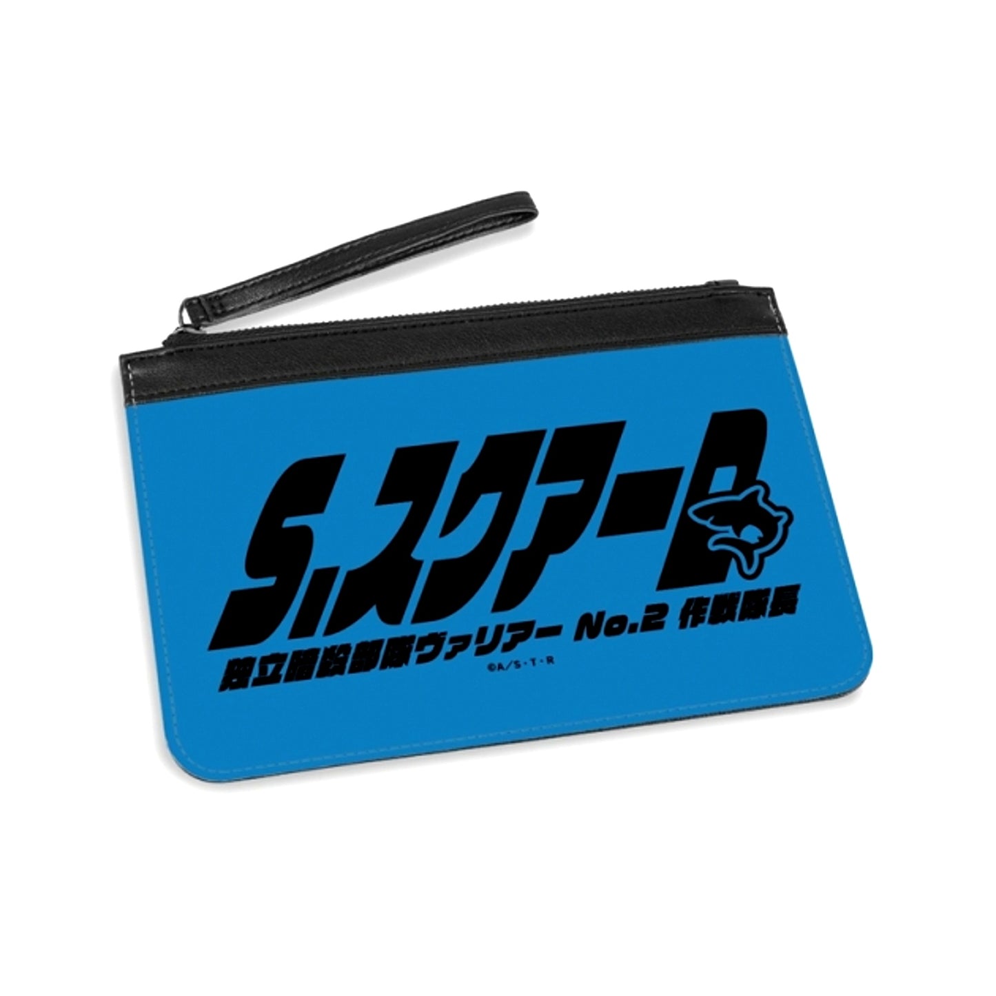 TV Anime Katekyo Hitman Reborn! Superbi Squalo (10 Years Later) ar-Unity Motif Name Design PU Leather Flat Pouch (Reissue) [NEW]
