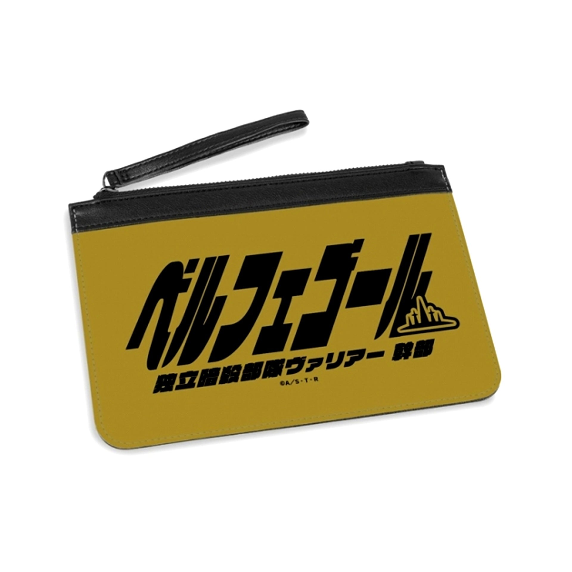 TV Anime Katekyo Hitman Reborn! Belphegor (10 Years Later) ar-Unity Motif Name Design PU Leather Flat Pouch (Reissue) [NEW]