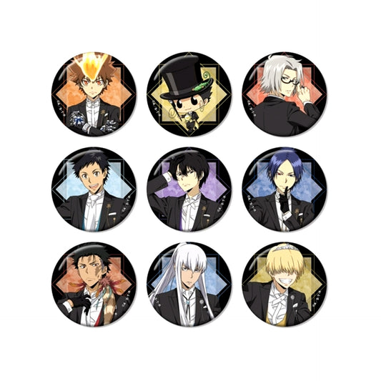 TV Anime Katekyo Hitman Reborn! Newly Drawn Tailcoat ver. Trading Can Badge ver.B (Reissue) [NEW]
