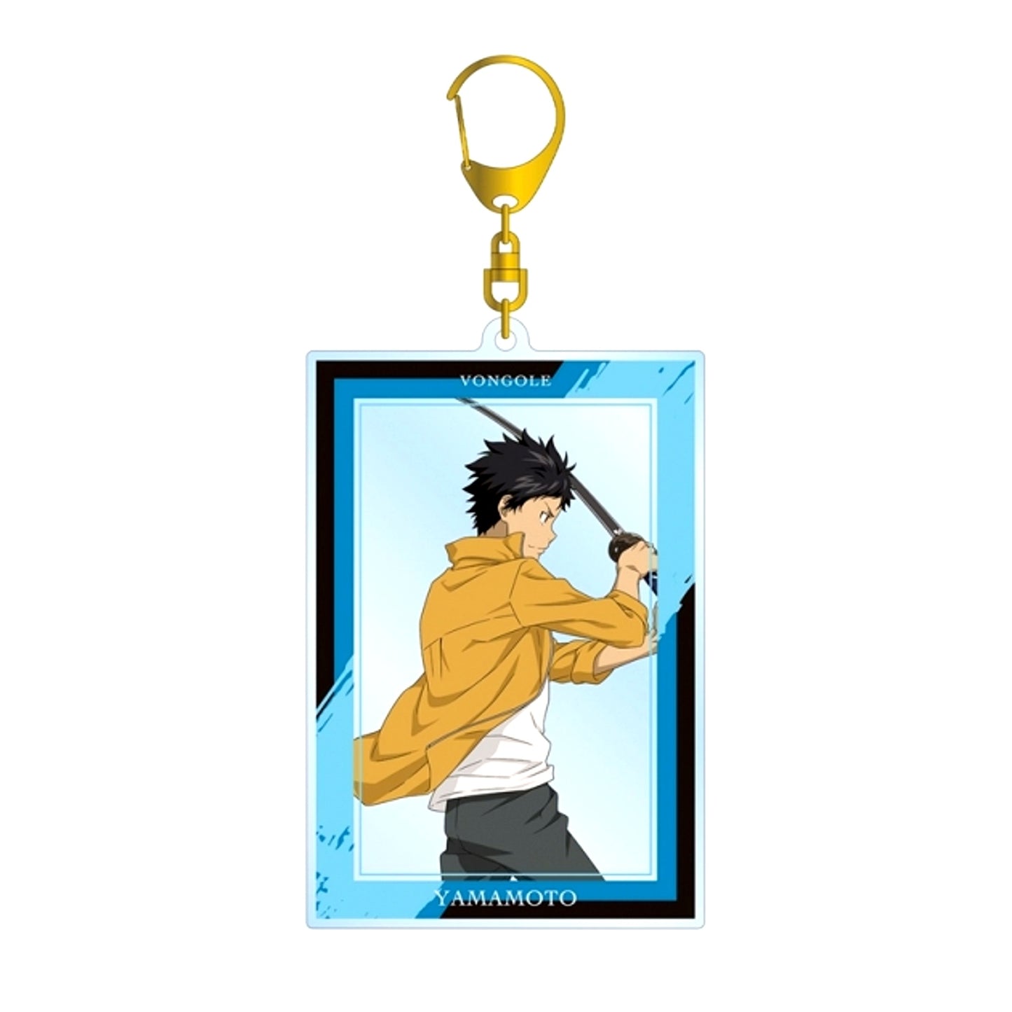 TV Anime Katekyo Hitman Reborn! Newly Drawn Illustration Takeshi Yamamoto Training Scene ver. Big Acrylic Keychain (Reissue) [NEW]