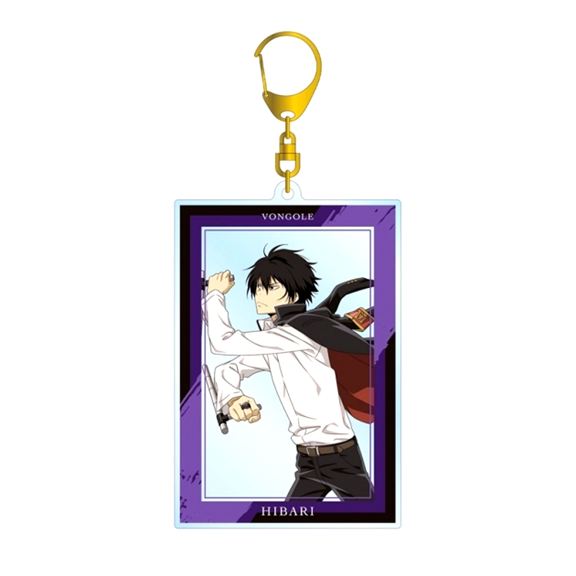 TV Anime Katekyo Hitman Reborn! Newly Drawn Illustration Kyoya Hibari Training Scene ver. Big Acrylic Keychain (Reissue) [NEW]