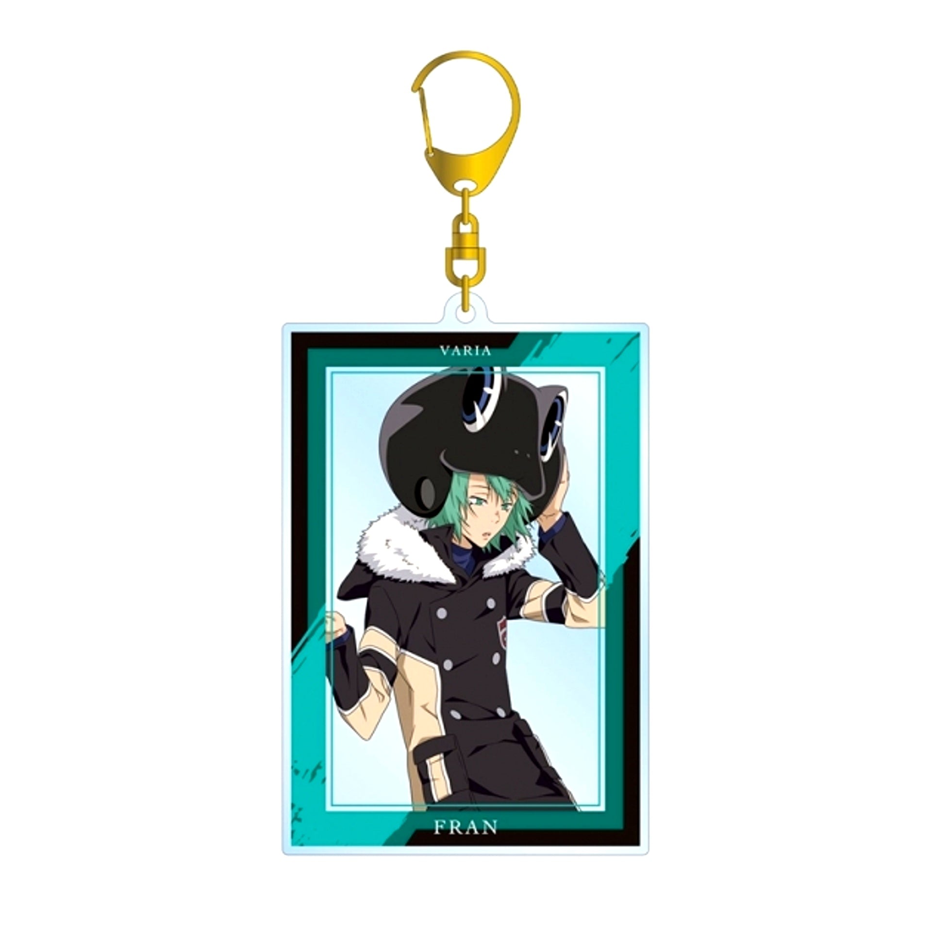 TV Anime Katekyo Hitman Reborn! Newly Drawn Illustration Fran Training Scene ver. Big Acrylic Keychain (Reissue) [NEW]
