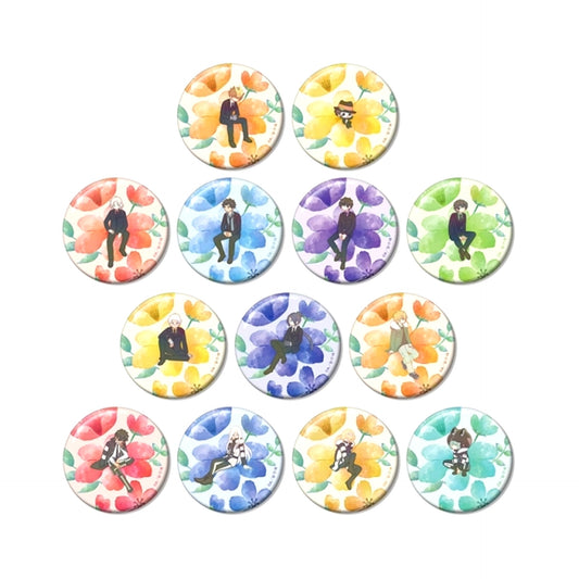 TV Anime Reborn! Trading Botania Button Goods - Badge Resale [NEW]