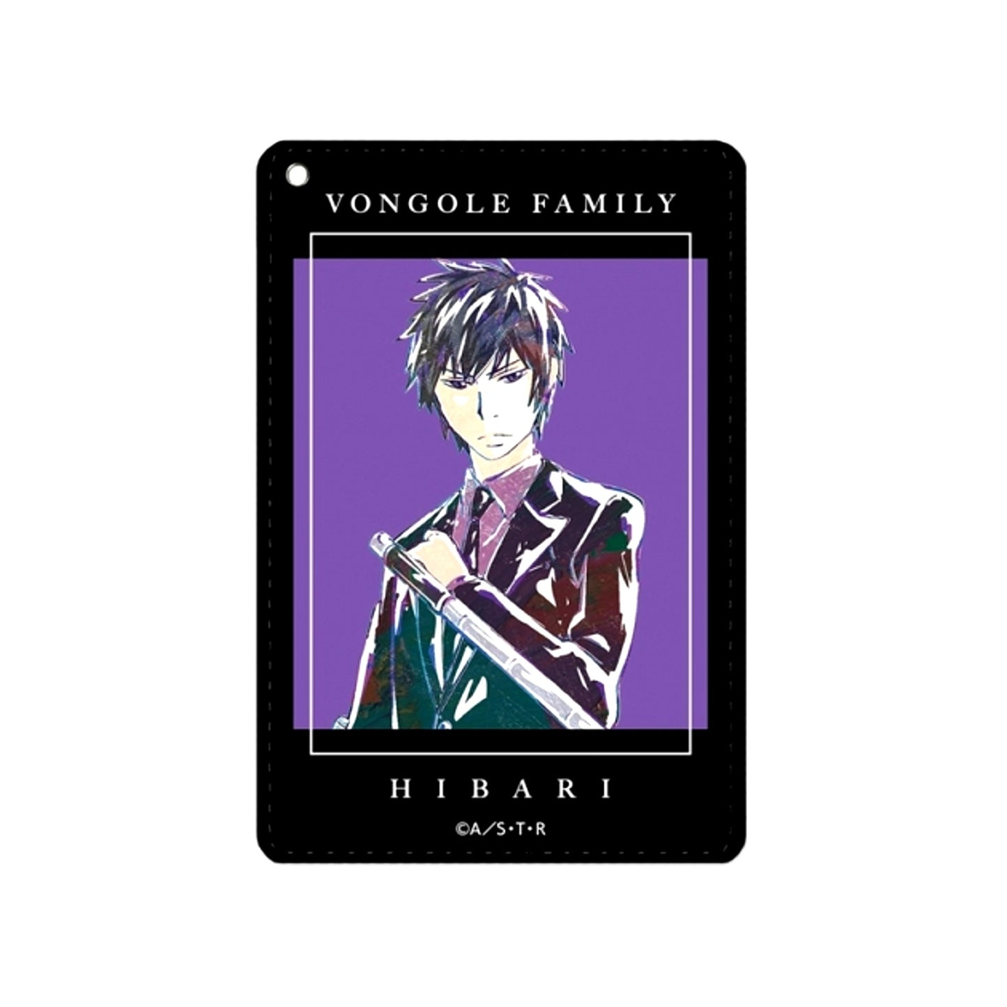 TV Anime Katekyo Hitman Reborn! Kyoya Hibari (10 Years Later) Ani-Art 1 Pocket Pass Case vol.3 (Reissue) [NEW]