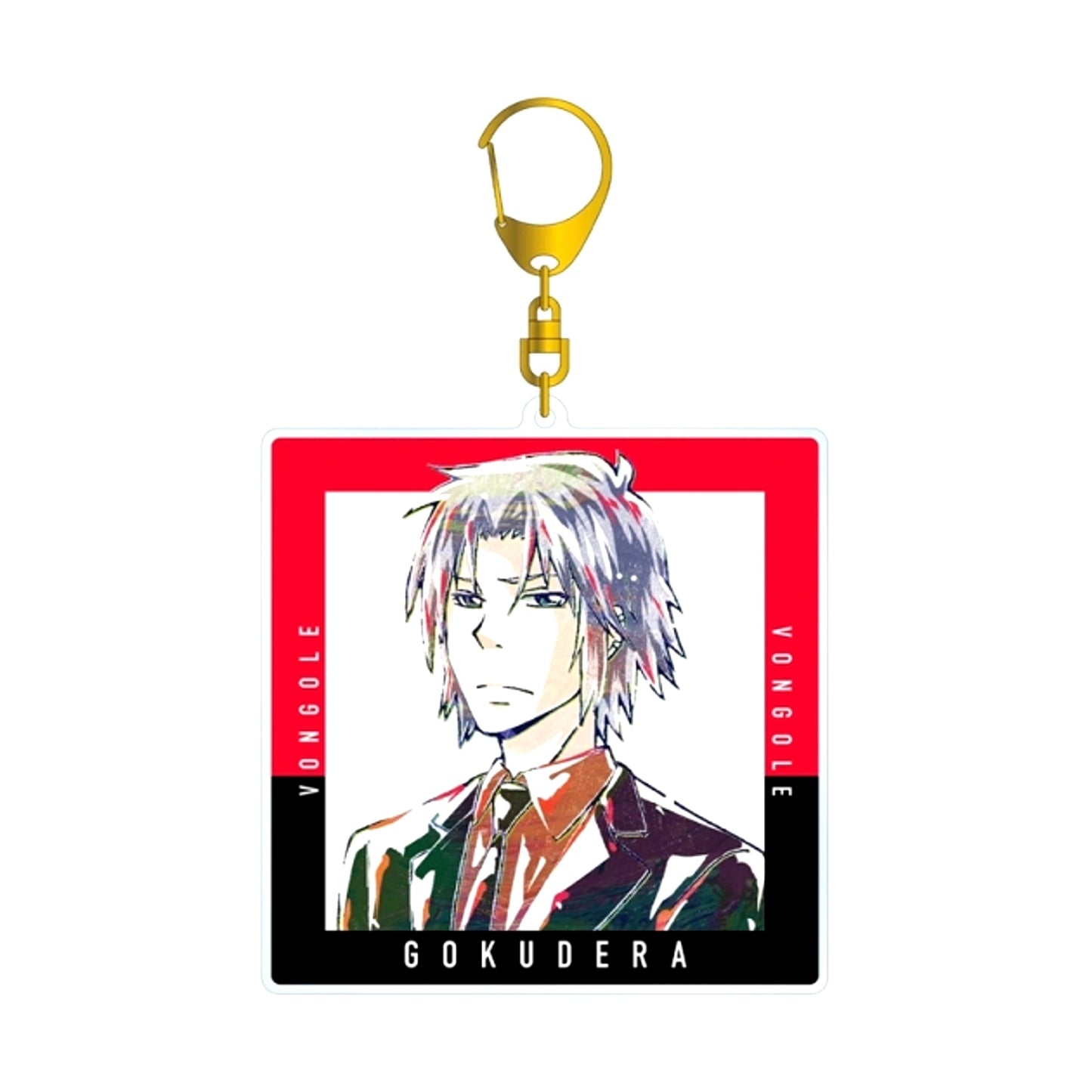 TV Anime Katekyo Hitman Reborn! Hayato Gokudera (10 Years Later) Ani-Art BIG Acrylic Keychain vol.3 (Reissue) [NEW]