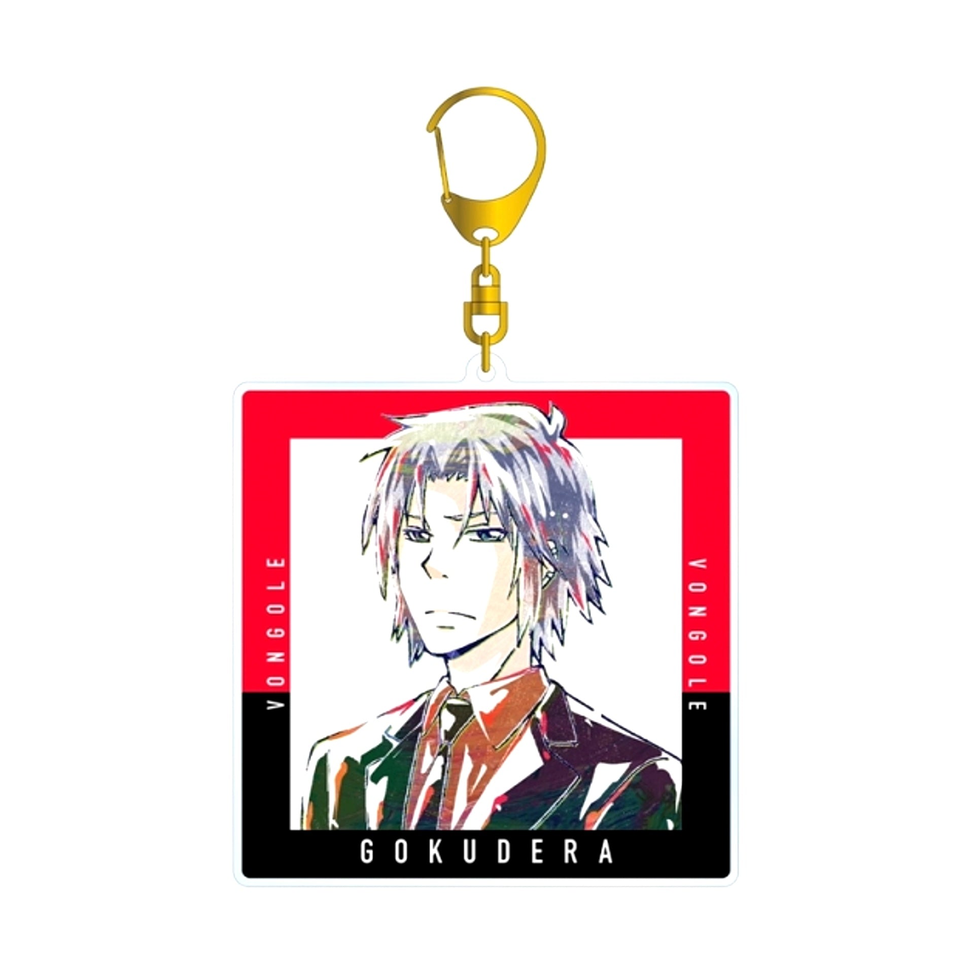 TV Anime Katekyo Hitman Reborn! Hayato Gokudera (10 Years Later) Ani-Art BIG Acrylic Keychain vol.3 (Reissue) [NEW]