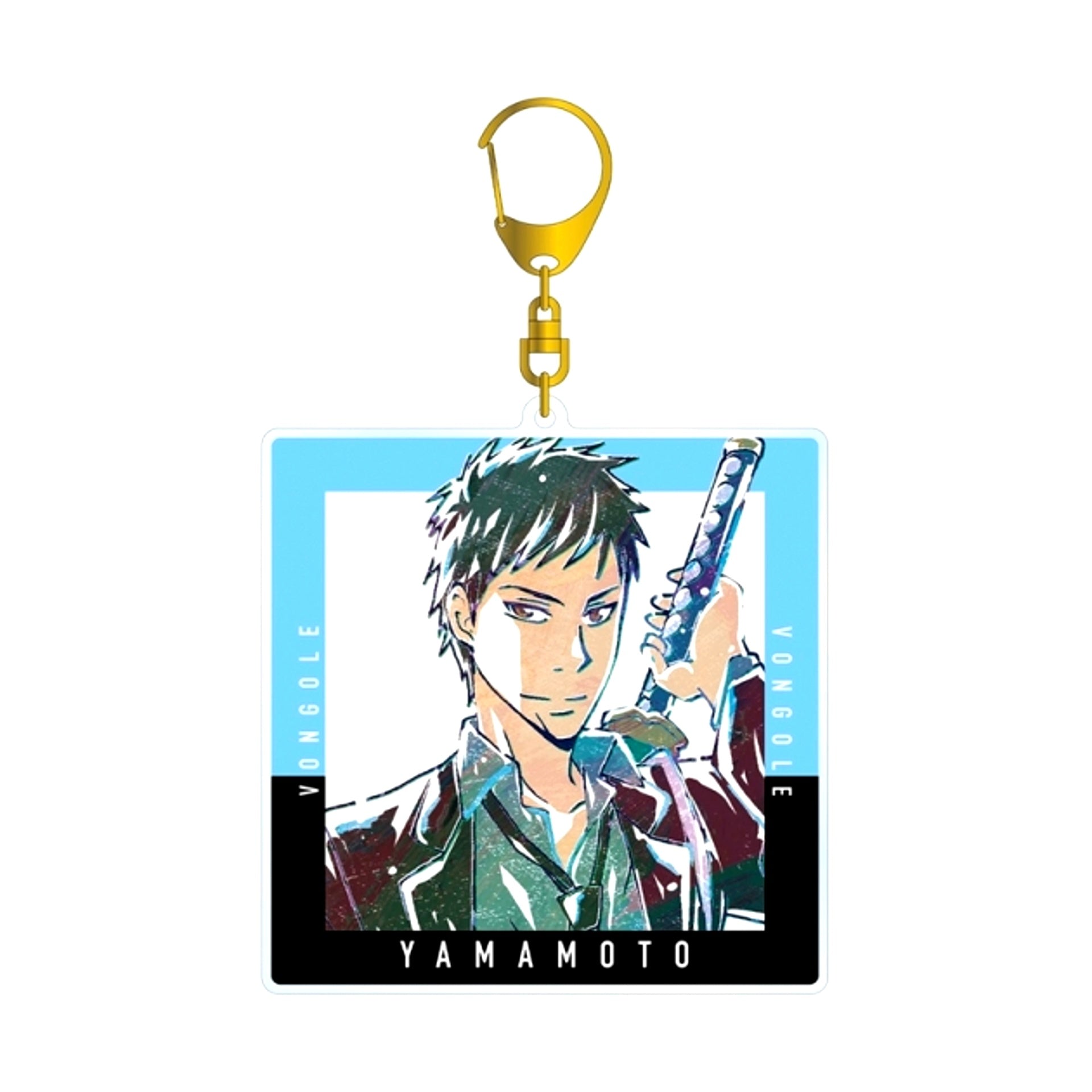 TV Anime Katekyo Hitman Reborn! Takeshi Yamamoto (10 Years Later) Ani-Art Big Acrylic Keychain vol.3 (Reissue) [NEW]